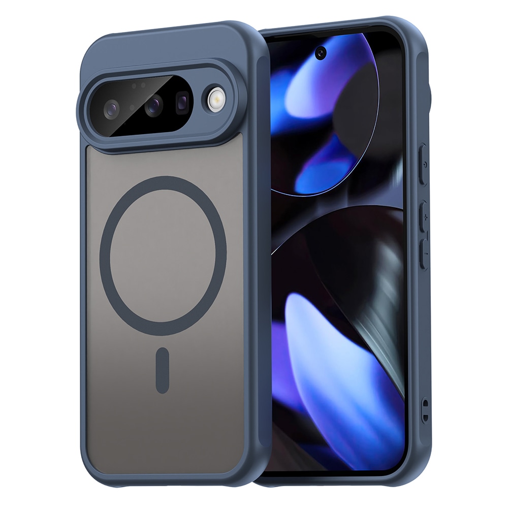 Hibridni ovitek "HaloFrost II MagSafe" za Google Pixel 10 - navy blue