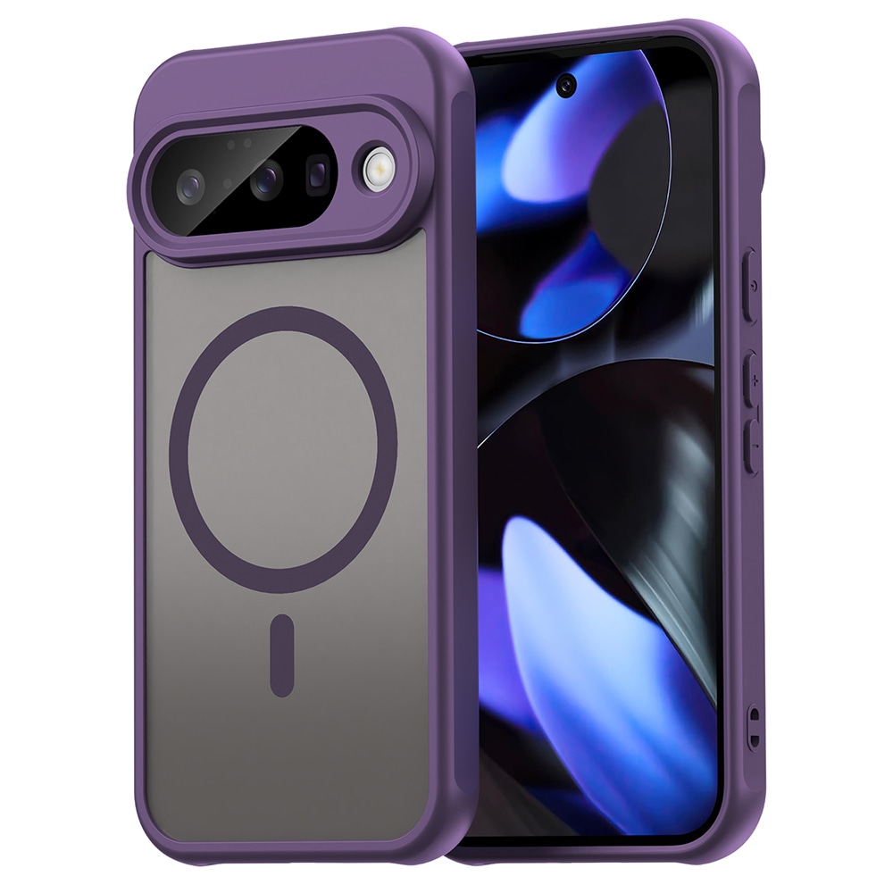 Hibridni ovitek "HaloFrost II MagSafe" za Google Pixel 10 - purple