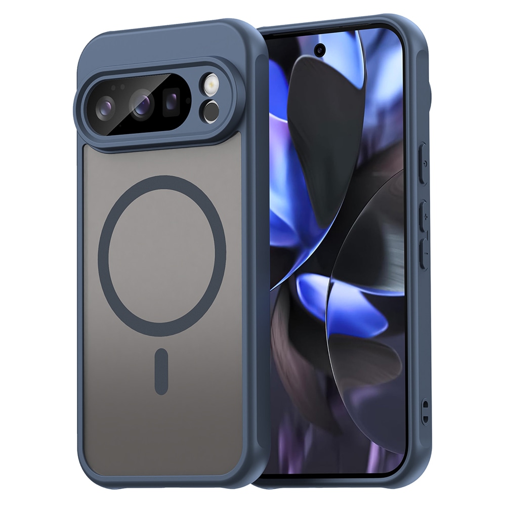 Hibridni ovitek "HaloFrost II MagSafe" za Google Pixel 10 Pro - navy blue