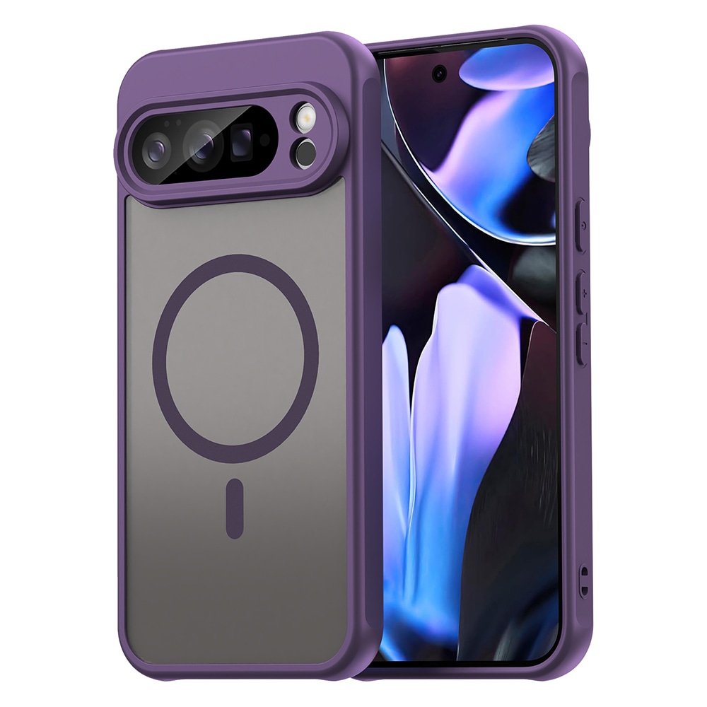Hibridni ovitek "HaloFrost II MagSafe" za Google Pixel 10 Pro XL - purple
