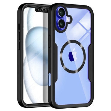 Hibridni Full body ovitek Techsuit "ColorVerse 360 MagSafe" za iPhone 16 - black