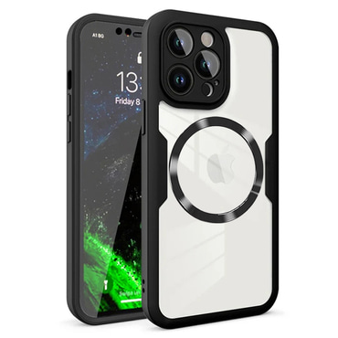 Hibridni Full body ovitek Techsuit "ColorVerse 360 MagSafe" za iPhone 12 Pro - black