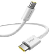 USB-C kabel Baseus Dynamic 4 Series s 100W PD in pametnim čipom - 1m - white