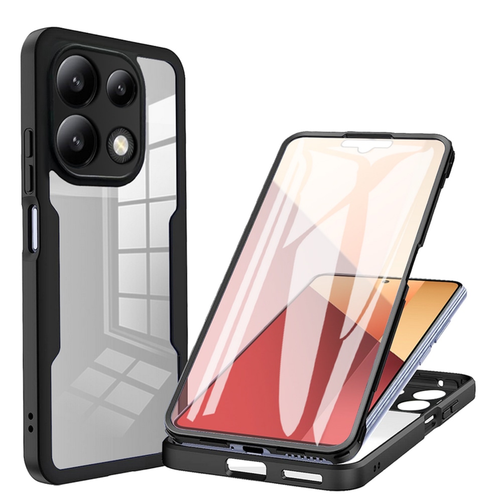 Hibridni Full body ovitek Techsuit "ColorVerse 360" za Xiaomi Redmi Note 13 4G - black
