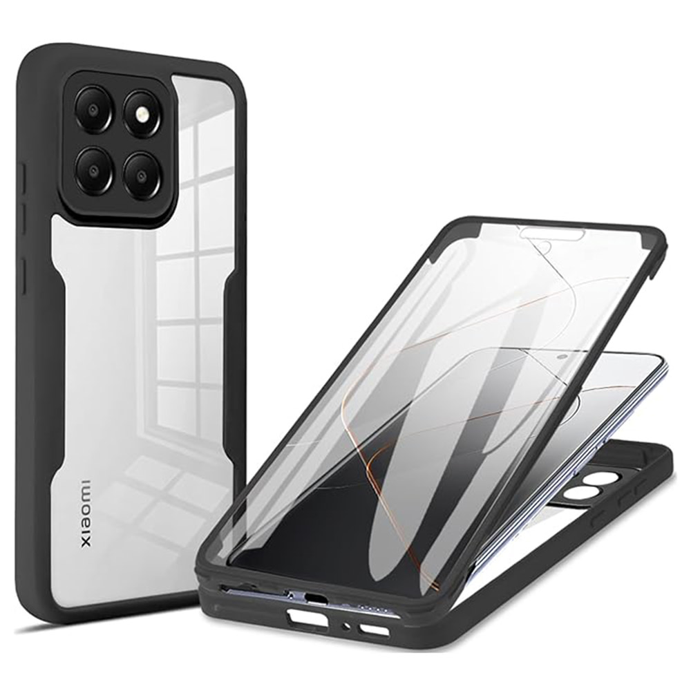 Hibridni Full body ovitek Techsuit "ColorVerse 360" za Xiaomi 14 - black