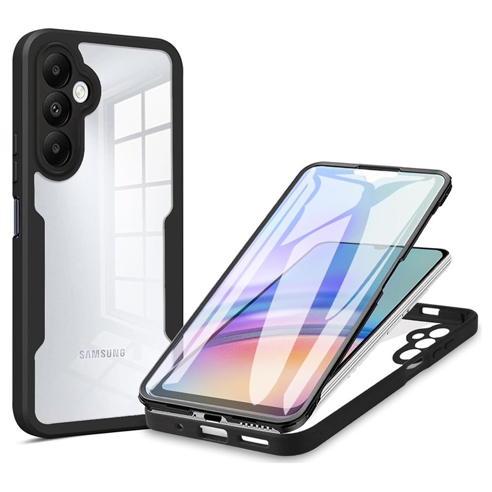 Hibridni Full body ovitek Techsuit "ColorVerse 360" za Samsung Galaxy A25 - black