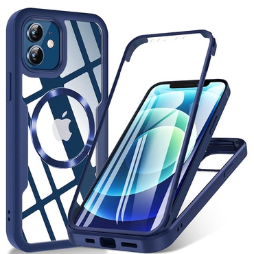 Hibridni Full body ovitek Techsuit "ColorVerse 360 MagSafe" za iPhone 11 - blue