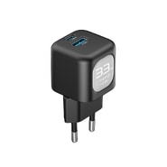 Stenski 33W polnilec Havit UC230 z USB-C in USB priključkom - črn Stenski 33W polnilec Havit UC230 z USB-C in USB priključkom - črn