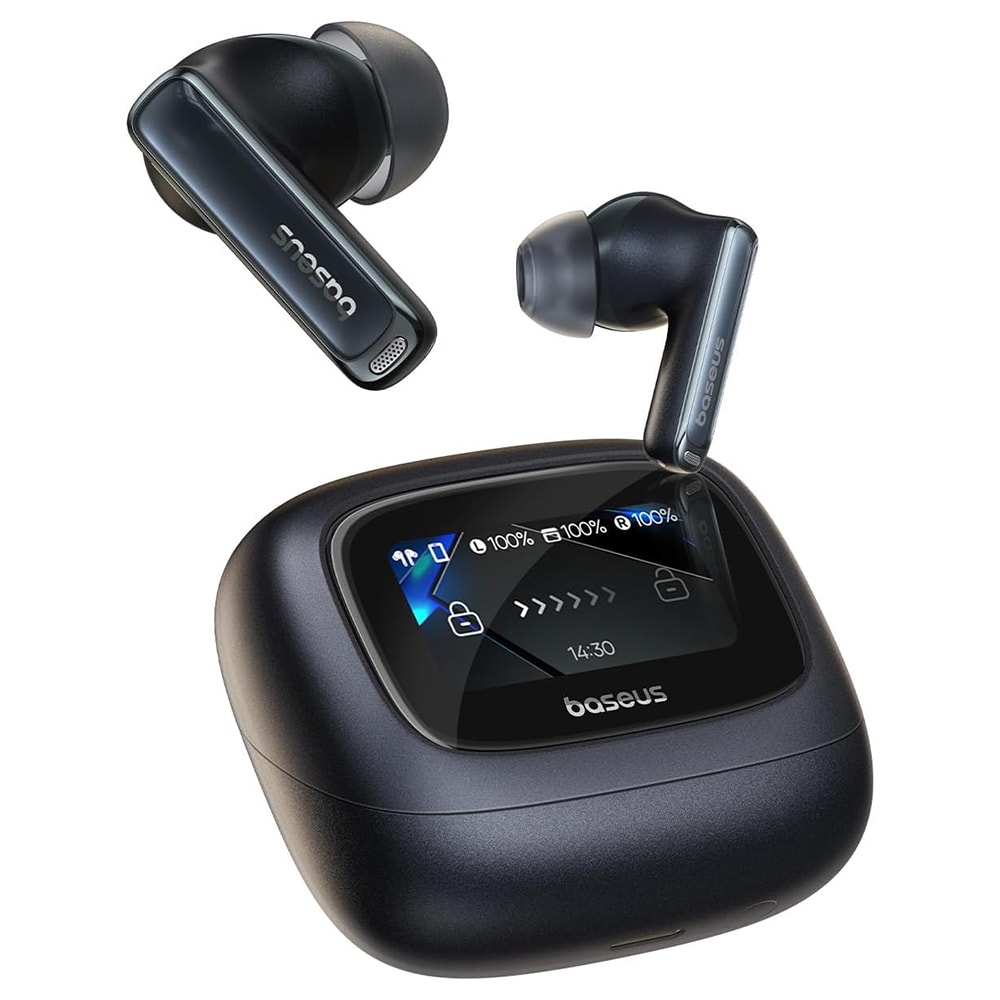 Brezžične 5.4 Bluetooth slušalke Baseus Bowie M2s Ultra z vrhunskim Hi-Res zvokom in IPX4 vodoodpornostjo - črne