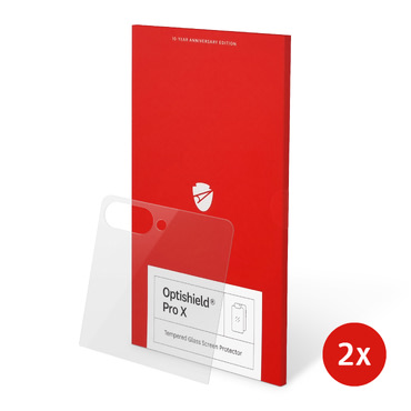 2-Pack premium zaščitnih stekel Optishield Pro za Samsung Galaxy Z Flip7