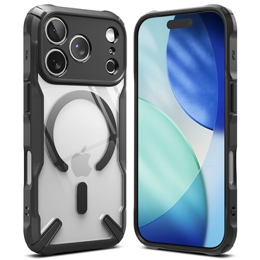 Ovitek Ringke "Fusion X Magnetic" za iPhone 17 Pro - Matte Black