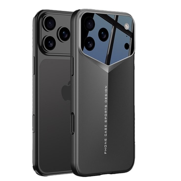 Premium tanek ovitek Blade z dodatno zaščito zadnjih kamer za iPhone 17 Pro Max - midnight black