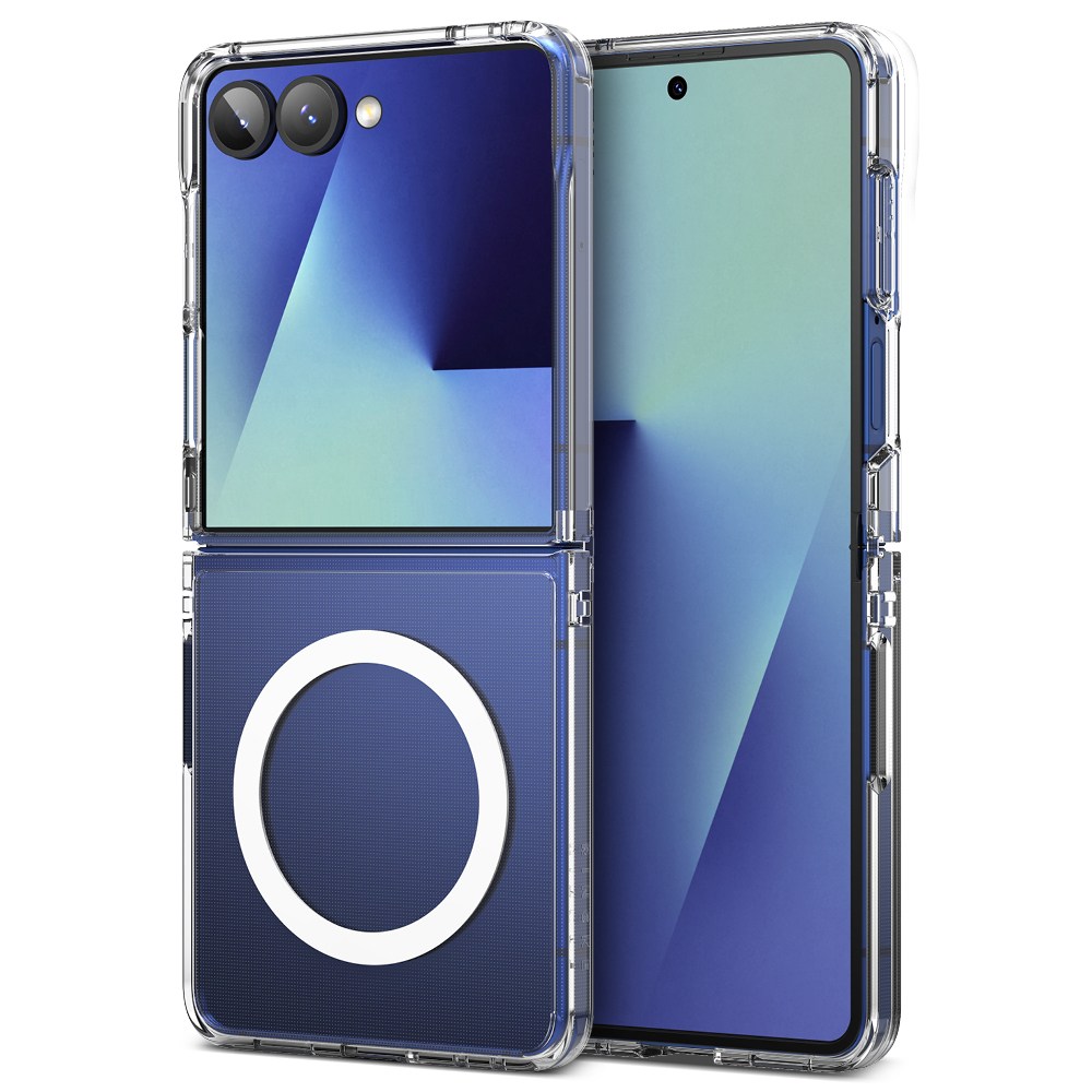 Ovitek Ringke "Fusion Magnetic" za Samsung Galaxy Z Flip7 - clear