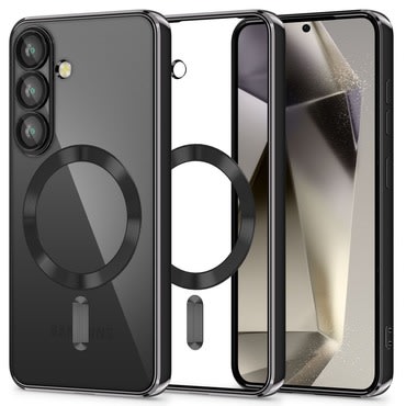 TPU gel ovitek Tech-Protect "MagFlex MagSafe" za Samsung Galaxy S25 FE - black TPU gel ovitek Tech-Protect "MagFlex MagSafe" za Samsung Galaxy S25 FE - black