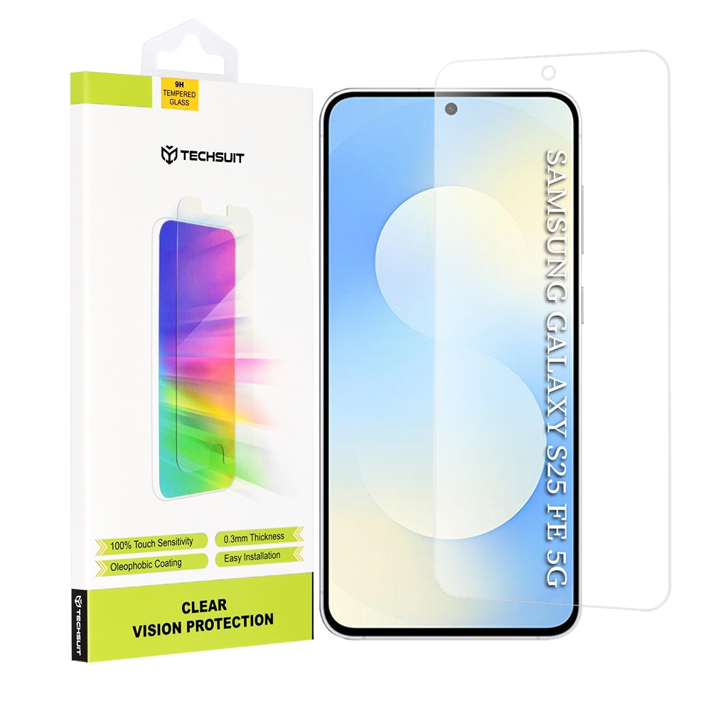Premium zaščitno steklo Techsuit za Samsung Galaxy S25 FE