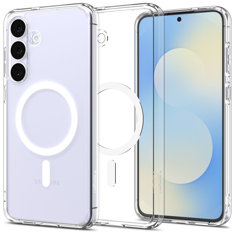 Ovitek Spigen "Ultra Hybrid Mag" za Samsung Galaxy S25 FE - white