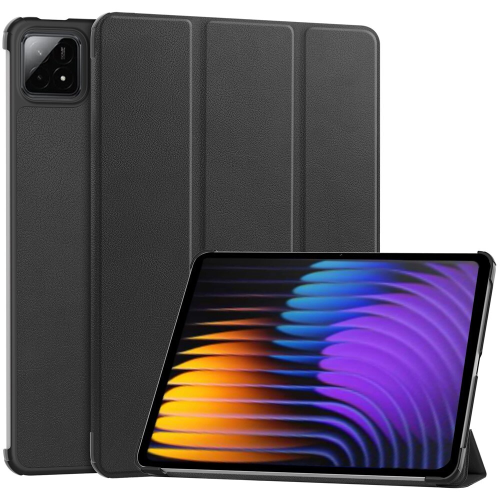 Etui "Fold" za Xiaomi Pad 7 / Pad 7 Pro - črn
