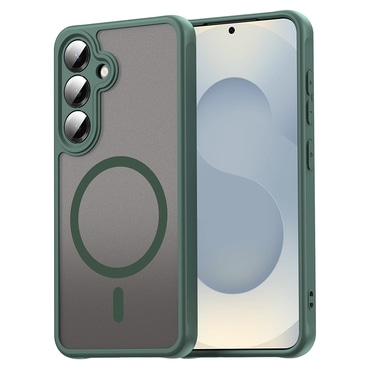 Hibridni ovitek "HaloFrost II MagSafe" za Samsung Galaxy S25 FE - green Hibridni ovitek "HaloFrost II MagSafe" za Samsung Galaxy S25 FE - green