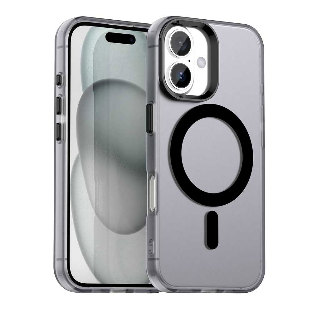 Hibridni ovitek Techsuit "CandyCase MagSafe" za iPhone 17 - black