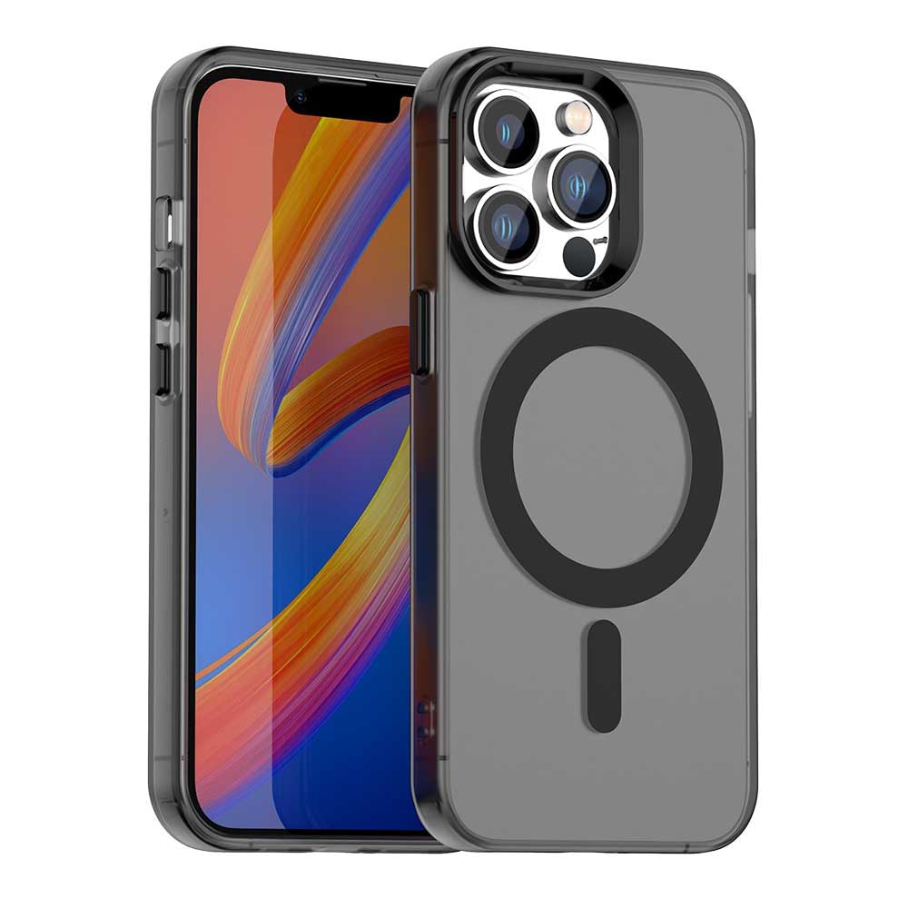 Hibridni ovitek Techsuit "CandyCase MagSafe" za iPhone 13 Pro - black