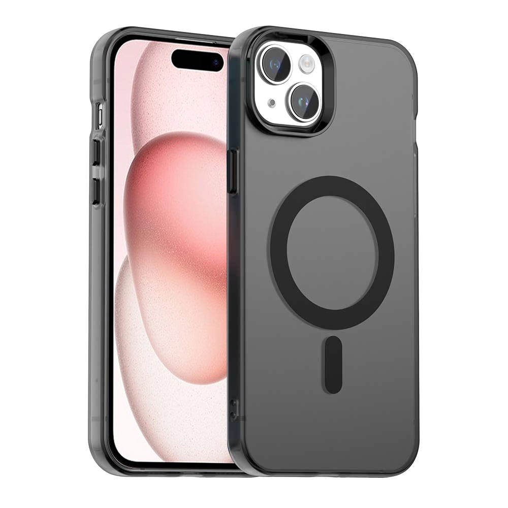 Hibridni ovitek Techsuit "CandyCase MagSafe" za iPhone 15 Plus - black