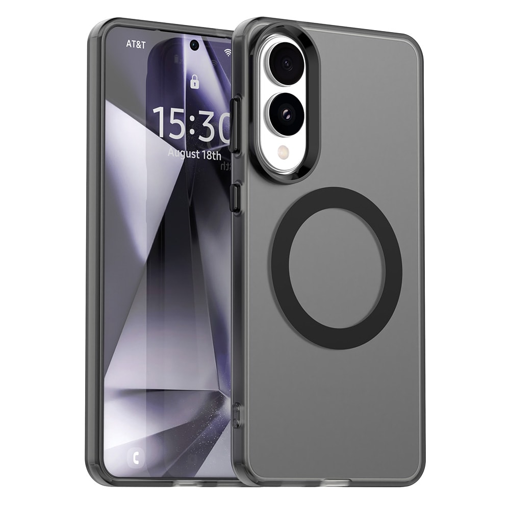Hibridni ovitek Techsuit "CandyCase MagSafe" za Samsung Galaxy S25 Edge - black