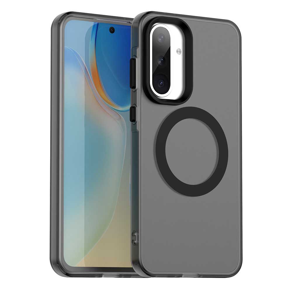 Hibridni ovitek Techsuit "CandyCase MagSafe" za Samsung Galaxy A56 - black