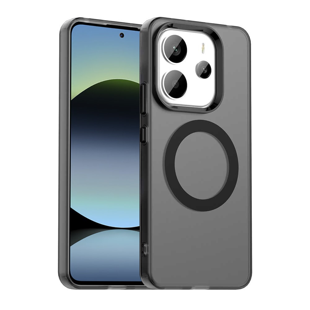 Hibridni ovitek Techsuit "CandyCase MagSafe" za Xiaomi Redmi Note 14 5G - black