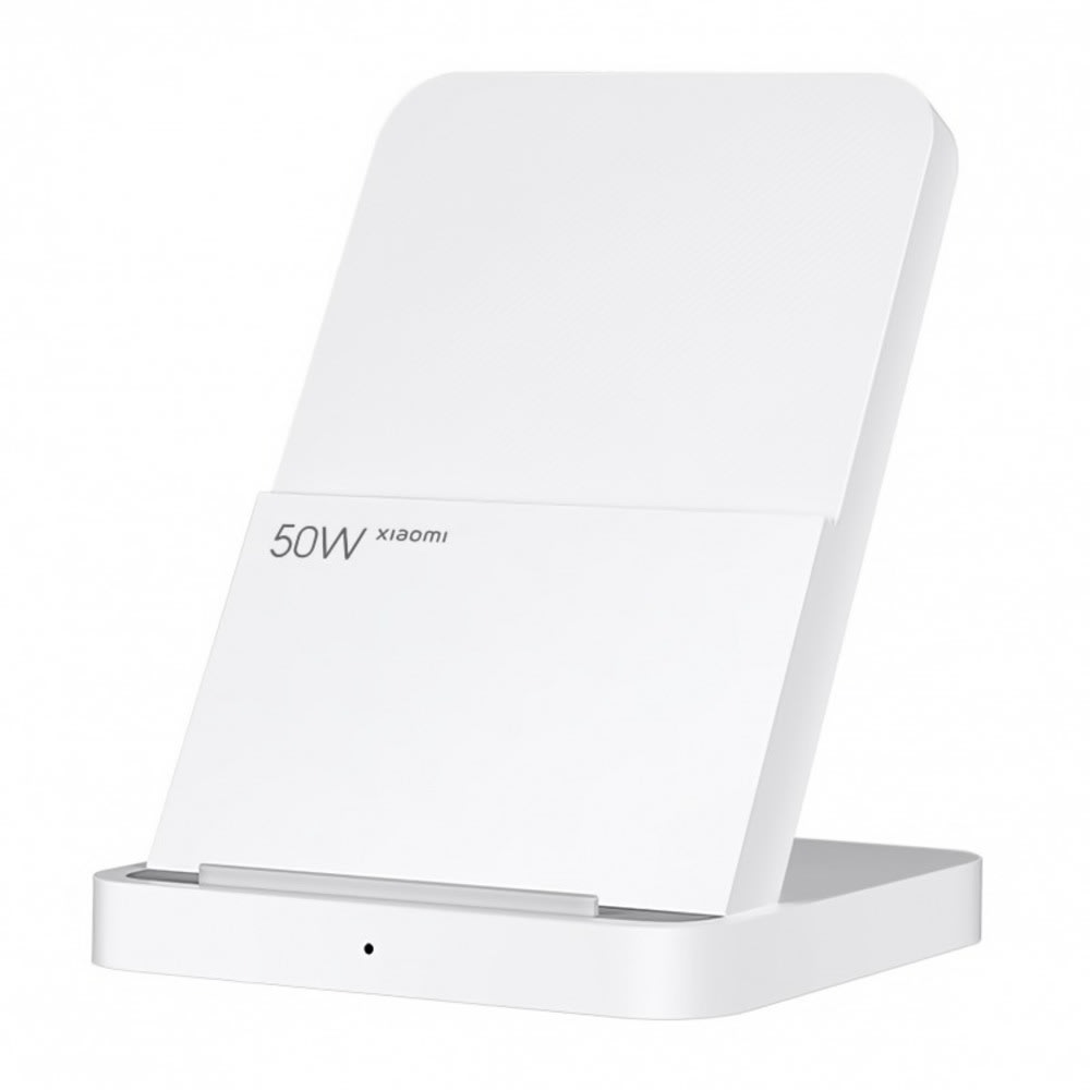 Izjemno močna brezžična polnilna postaja Xiaomi Stand Pro 50W s Qi Fast Charge tehnologijo - white