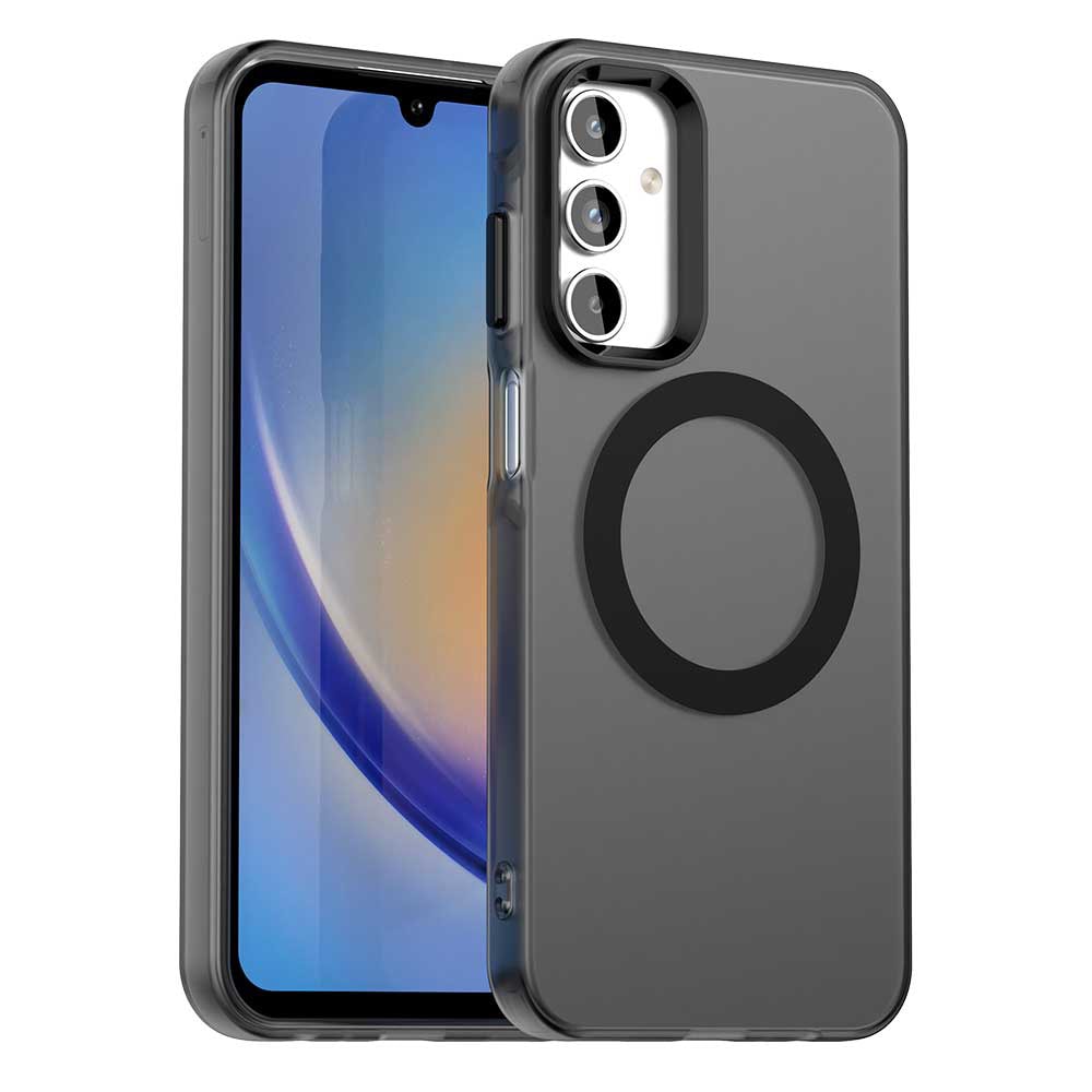 Hibridni ovitek Techsuit "CandyCase MagSafe" za Samsung Galaxy A15 - black