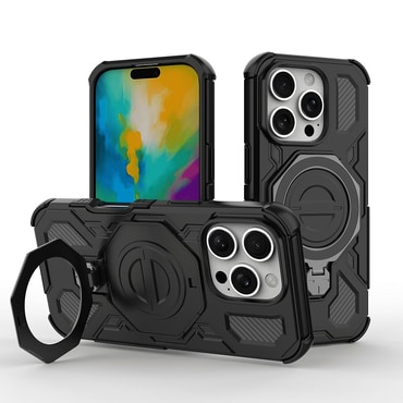 Hibridni ovitek "Carbon Shield Pro" za Xiaomi Redmi 15C 4G / Redmi 15C 5G - black