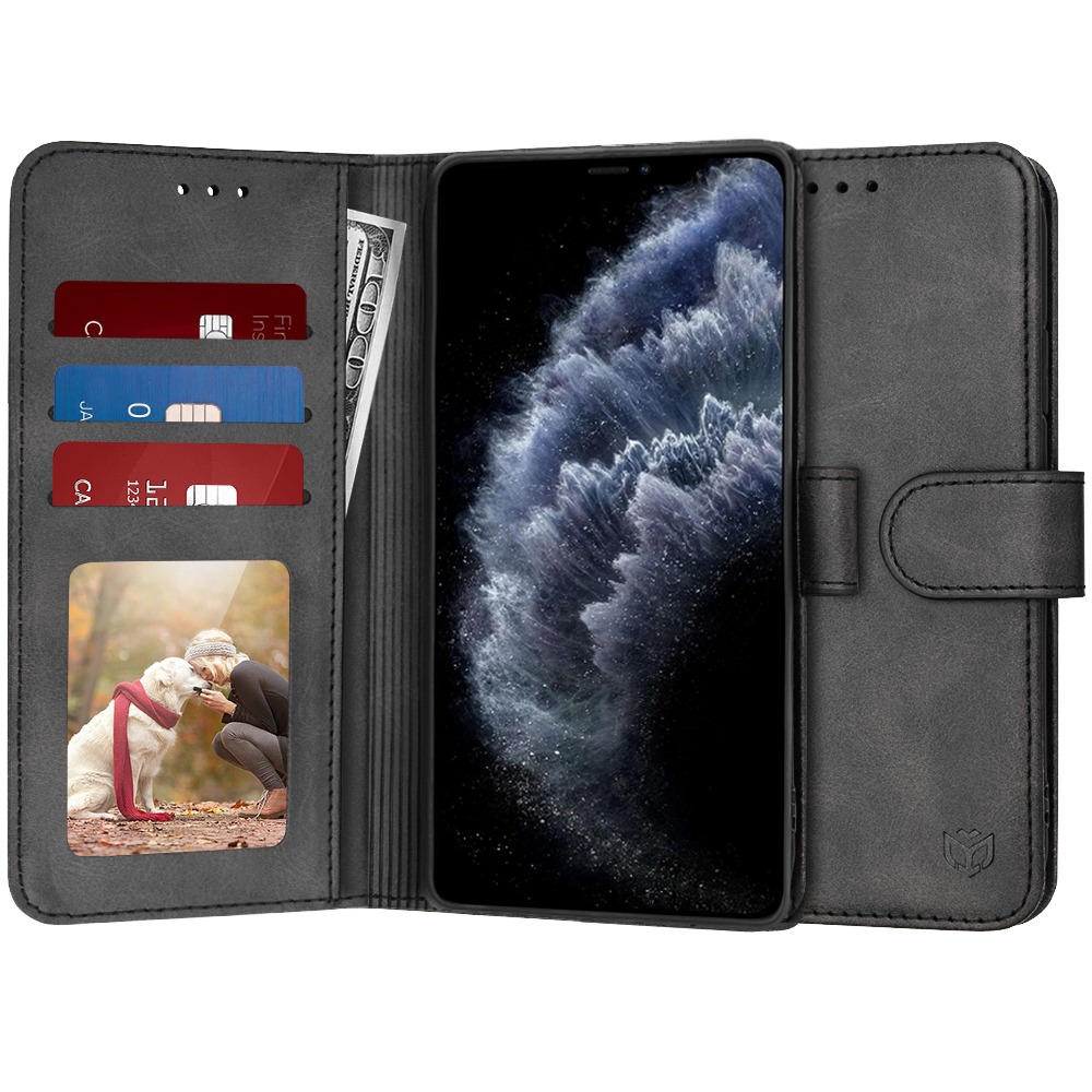 Etui Techsuit "Diary Book" za iPhone 11 Pro - črn