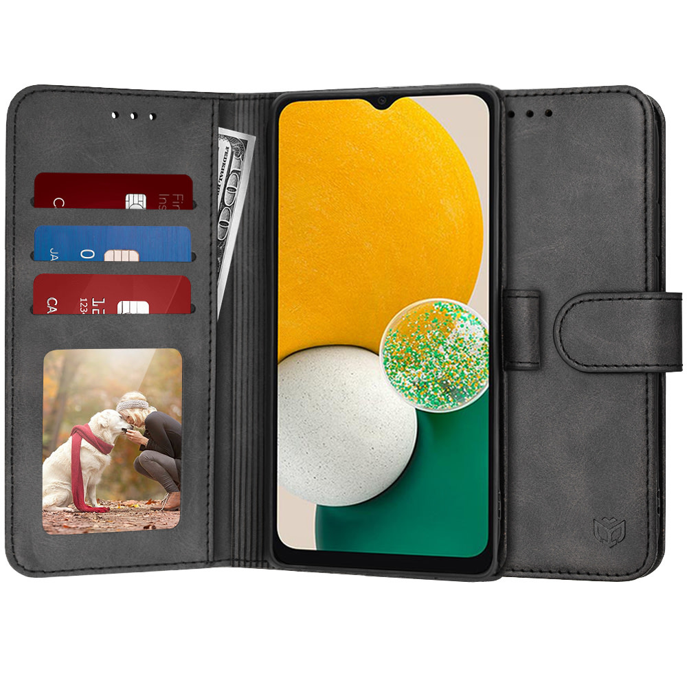 Etui Techsuit "Diary Book" za Samsung Galaxy A13 5G / Galaxy A04s - črn