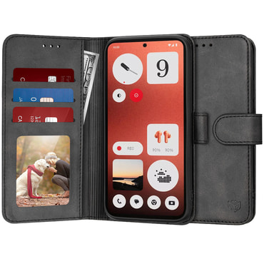 Etui Techsuit "Diary Book" za Nothing CMF Phone 1 - črn Etui Techsuit "Diary Book" za Nothing CMF Phone 1 - črn