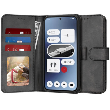 Etui Techsuit "Diary Book" za Nothing Phone (2a) - črn