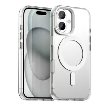 Hibridni ovitek Techsuit "CandyCase MagSafe" za iPhone 17 - white