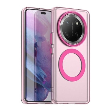 Hibridni ovitek Techsuit "CandyCase MagSafe" za Honor Magic7 Lite  - pink