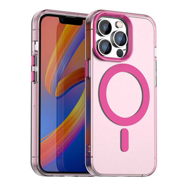 Hibridni ovitek Techsuit "CandyCase MagSafe" za iPhone 13 Pro Max - pink Hibridni ovitek Techsuit "CandyCase MagSafe" za iPhone 13 Pro Max - pink