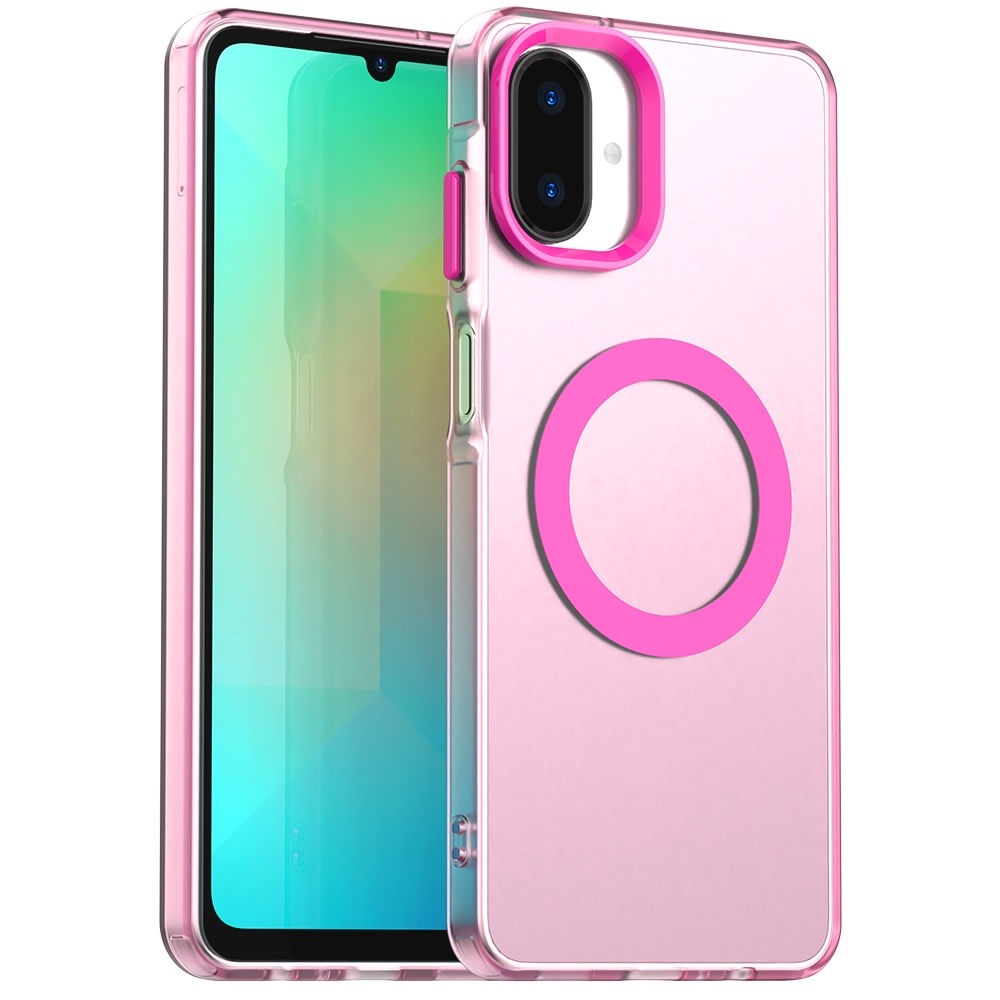 Hibridni ovitek Techsuit "CandyCase MagSafe" za Samsung Galaxy A07 - pink