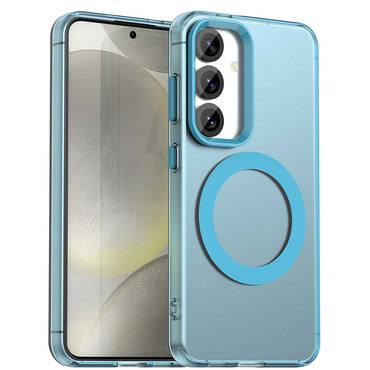 Hibridni ovitek Techsuit "CandyCase MagSafe" za Samsung Galaxy S24 / S25 - blue Hibridni ovitek Techsuit "CandyCase MagSafe" za Samsung Galaxy S24 / S25 - blue