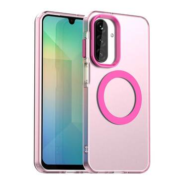 Hibridni ovitek Techsuit "CandyCase MagSafe" za Samsung Galaxy A17 4G / A17 5G - pink