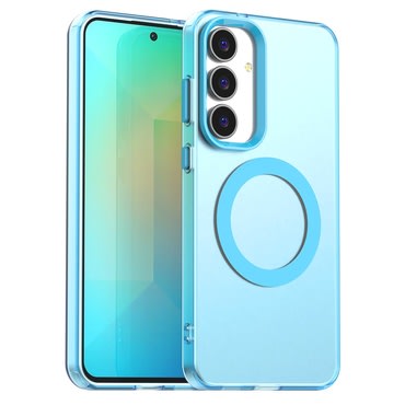 Hibridni ovitek Techsuit "CandyCase MagSafe" za Samsung Galaxy S25 FE - blue Hibridni ovitek Techsuit "CandyCase MagSafe" za Samsung Galaxy S25 FE - blue