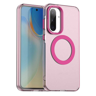 Hibridni ovitek Techsuit "CandyCase MagSafe" za Samsung Galaxy A56 - pink Hibridni ovitek Techsuit "CandyCase MagSafe" za Samsung Galaxy A56 - pink