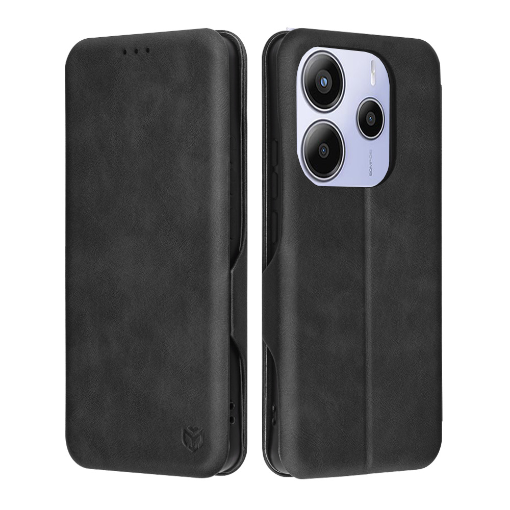 Etui Techsuit "Safe Wallet Plus" za Xiaomi Redmi Note 14 5G - črn