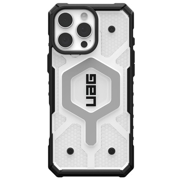 Ovitek UAG "Pathfinder Clear MagSafe" za iPhone 16 Pro - ice silver