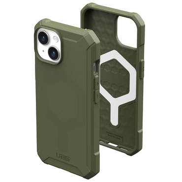Ovitek UAG "Essential Armor MagSafe" za iPhone 15 - olive drab