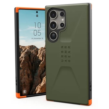 Ovitek UAG "Civilian" za Samsung Galaxy S24 Ultra - olive drab