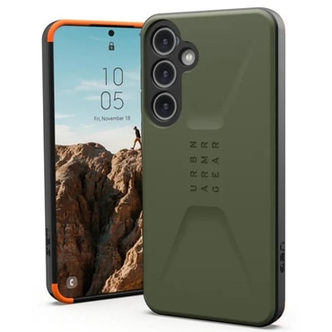 Ovitek UAG "Civilian" za Samsung Galaxy S24 Plus - olive drab