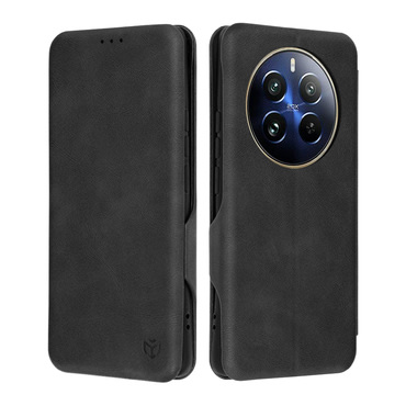 Etui Techsuit "Safe Wallet Plus" za Realme 12 Pro / 12 Pro Plus - črn