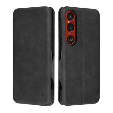 Etui Techsuit "Safe Wallet Plus" za Sony Xperia 1 VI - črn